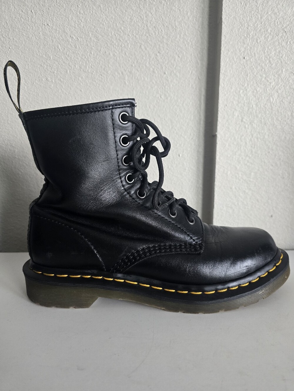 Dr Martens Combat Boots 1460 Black Women's 7